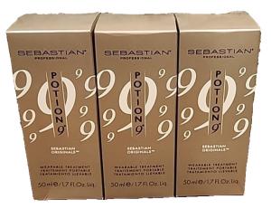 Sebastian Potion 9 Wearable Styling Treatment 1.7 oz - ORIGINAL FORMULA Lot of 3