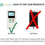 Radia Smart EMF Poncho Blanket, 5G, Wearable Blanket, RF Shield WiFi Blocker