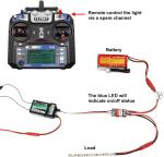 RC Remote Controlled AUX On/Off Electronic Switch Relay for Car Truck Boat LED L