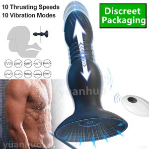 Telescopic-Prostate-Vibrator-Massager-Anal-Stimulator-Women-Men Use lubricant