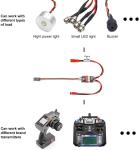 RC Remote Controlled AUX On/Off Electronic Switch Relay for Car Truck Boat LED L