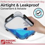 Magic Mill Glass Storage Containers with Lids Set (24 Pcs) (Open Box)