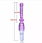 7Pcs-Vibrator-Anal-Stimulator-Massager-for-Women Men Couples Use Lubricant