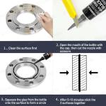 2X 3.7oz RTV Silicone Instant Gasket Maker Sealant Tube Black High Temperature