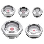 5 x Oil Sight Glass 1/4" 3/8" 1/2" 3/4" 1" Male Threaded Liquid Level Gauge