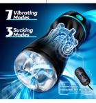 Male Masturbaters Cup Automatic HandsFree Rotating Thrusting Stroker Lubricants