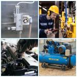 5 x Oil Sight Glass 1/4" 3/8" 1/2" 3/4" 1" Male Threaded Liquid Level Gauge