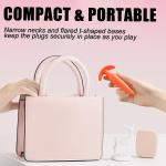 Colorful Anal Training Kit with 3 Beginner Friendly Plugs and Finger Sleeve