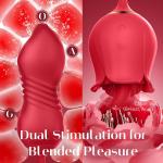 Women-Toy-Clit-Pump-Sucking-Rose-Vibrator-Massager-Sucker-Women-Use-Lubricant-US