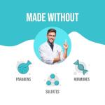 LubeLife Water Based Lube – Toy-Safe Personal Lubricant for Men, Women & Couples, Travel Size, Non-Staining, Easy Clean-Up, 8 Fl Oz