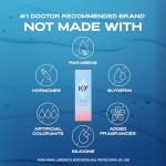 K-Y Jelly Water Based Lube For Sex, Anal Lube, Non-Greasy Water Based Personal Lubricant, pH Friendly Sex Lube Can Be Used With Sex Toys For Women & Male Sex Toys, Condom Friendly Personal Lube, 2 oz