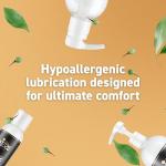 XESSO Cum Lube, White Creamy Water-Based Lubricant 4 fl oz, Unscented Hypoallergenic Thick Gel for Women, Men & Couples. Made in US & Discreet Package. Package May Vary