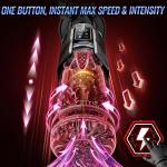 Male Masturbaters Cup Automatic HandsFree Rotating Thrusting Stroker Lubricants