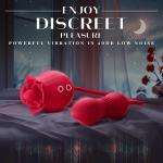 Women-Toy-Clit-Pump-Sucking-Rose-Vibrator-Massager-Sucker-Women-Use-Lubricant-US