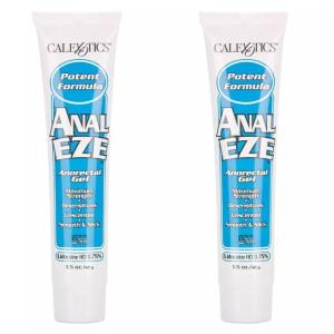Anal Eze Eaze Ese Ease Smooth Slick Desensitizing Numbing Gel 1.5 oz