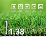 Petlezent 7'X13' / 5'X10' / 6'X8' Realistic Indoor/Outdoor Artificial Grass/Turf