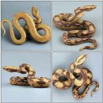 Garden Realistic Big Rubber Snake Lifelike Scary Prank Toy Joke Party Prop