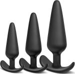 Silicone Plug, Pack of 3 Plugs Training Set for Beginners Advanced Users with Fl