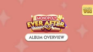 Monopoly Sticker Go All 123 Star ( EVER AFTER ALBUM )