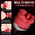 Oral-Clit-Licking-Vibrator-Tongue-Massager-Sucking-for-Women Toys use Lubricant