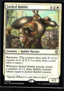 Jacked Rabbit R Commander: Bloomburrow 9 NM Normal