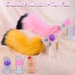 Fox Tail Plug Liquid Silicone Body Insert BDSM Cosplay Women Men Bondage Fun