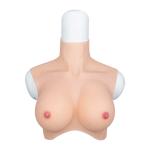 Silicone Breastplate Crossdresser Breast Forms Fake Boobs C-H Cup For Drag Queen