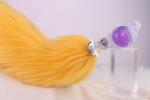 Fox Tail Plug Liquid Silicone Body Insert BDSM Cosplay Women Men Bondage Fun