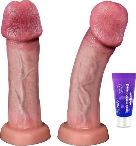 Dildo7 Inch Realistic Lifelike Big Real Dong Suction Cup Waterproof Women Toy