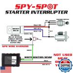 Spy Spot GPS Vehicle Tracker with 4G Hard Wire Kill Switch | Remotely Disable