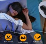 Travel Eye Mask Sleep Soft Padded Shade Cover Rest Relax Sleeping Blindfold. USA