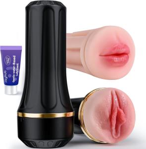 High Quality 2 in 1 Realistic Hands Free Lifelike Pocket Pussy12 Man Toys
