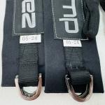 Zamp RU005003, Arm Restraints with Padded Straps, Black, SFI 3.3 Approved