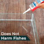 Aquarium Silicone Sealant Clear (10.5 fl oz), 100% Non-Toxic for fish 2 pk