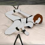 Bondage Bed Restraint set Handcuffs Ankle Cuffs Slave Cosplay BDSM for Couples