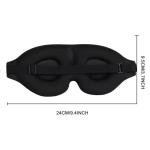2/1 Pack Travel 3D Eye Mask Sleep Soft Padded Shade Cover Rest Relax Blindfold