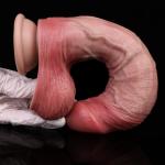 Male Silicone Huge Penis Realistic Dong Strong Suction Cup Personal Toy Women US