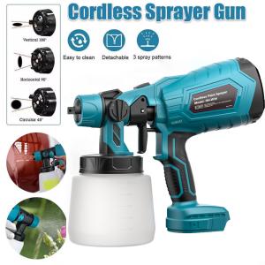 1000ML Cordless Paint Sprayer Spraying Tools For Makita 18V Battery BL1830 BL1840 BL1850 BL1860 Battery For Home Interior
