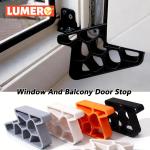 Heavy Duty Door Stopper Non-Slip Balcony Window Door Wedge Easy Install for Home Office Bathroom Kitchen, Track Lock & Anti-Slam
