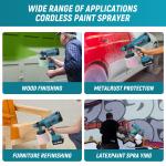 1000ML Cordless Paint Sprayer Spraying Tools For Makita 18V Battery BL1830 BL1840 BL1850 BL1860 Battery For Home Interior