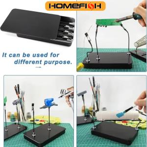 Model Painting Stand Base Holder 12PCS Alligator Clip Sticks Magnetic Bendable for Airbrush Spray Hobby DIY Model Crafting
