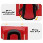 Red Paint Edger Cutting In Home Interior Plastic Wall With Pad Nylon Bristles Edges Painting Corner and Edges