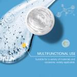 Transparent Waterproof Sealant Used for Roof Leak Repairs Bathroom Tile DIY Home Concrete Walls Fast Drying Comes with Brush