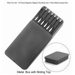 Model Painting Stand Base Holder 12PCS Alligator Clip Sticks Magnetic Bendable for Airbrush Spray Hobby DIY Model Crafting