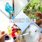 14pcs Syringe Set with Blunt Needles, Various Size:1ml, 3ml, 5ml, 10ml, 20ml, 60ml, Plastic, for Refilling, Measuring, Scientif