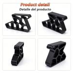 Heavy Duty Door Stopper Non-Slip Balcony Window Door Wedge Easy Install for Home Office Bathroom Kitchen, Track Lock & Anti-Slam