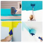 Professional Paint Rollers Corner Paint Brush Foam Interior Triangles Paint Brush for Household Hardware Tools