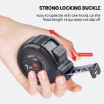 3/5/7.5/ High Precision Measuring Tools Household Woodworking Ruler Thickening Waterproof and Anti-corrosion Tape Measure