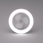 Rotatable 3in1 Ceiling Fan with Remote Control Lighting Lamp E27 Converter Base Lighting Base Bedroom Living Room Miflame