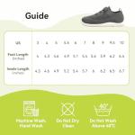 Pedibare Toddler Barefoot Shoes - Wide Toe Box Zero Drop Flexible Lightweight Sneakers - Breathable Non-Slip Easy On/Off Skin-Friendly Minimalist for Indoor Outdoor Walking Running Grey